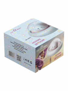 Ночник детский аккумуляторный мышка Огонёк OG-LDP21 Теплый желтый